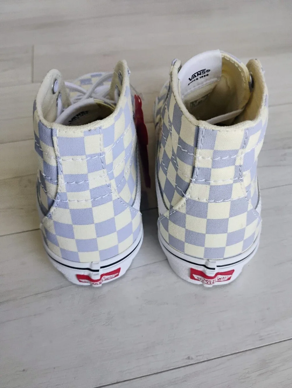 VANS NEW Sk8-Hi Tapered Checkerboard Shoes